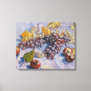 Impressão Em Tela Vincent van Gogh - Uvas, Limões, Peras,
