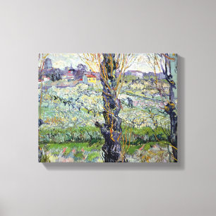 Impressão Em Tela Vincent van Gogh Vista de Arles, 1889