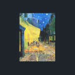 Impressão Em Tela Vincent van Gogh's Café Terrace à Noite<br><div class="desc">Vincent van Gogh's Café Terrace at Night Canvas Imprimir Vincent van Gogh's Café Terrace at Night (1888)</div>