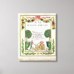 Impressão Em Tela Vinheta 'do d'Orange de Eau de Fleur