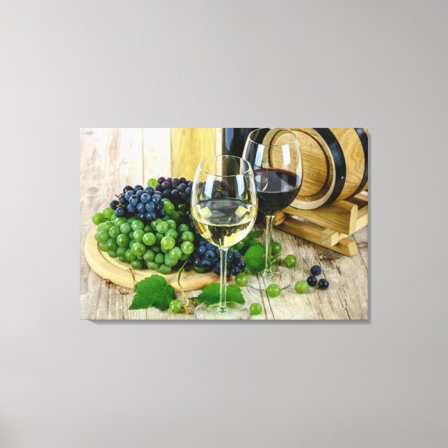 Impressão Em Tela Vinho (Frente)