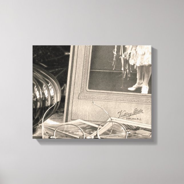 Impressão Em Tela Vintage (Frente)