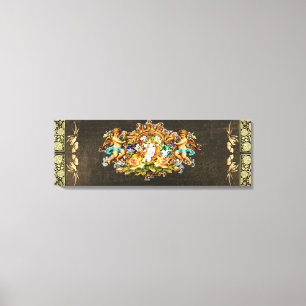 Impressão Em Tela Vintage 114