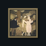 Impressão Em Tela Vintage Art Deco, Surpresa por George Barbier<br><div class="desc">Linda arte canvas com uma ilustração antiga Art Deco design Surpresa de George Barbier. Uma festa de mascarada com personagens de conto de fadas vestidos de fantasias elegantes e máscaras de visto. Harlequinade é um gênero teatral cômico britânico, pantomímico com as personagens Harlequin, que ama Columbine, o ganancioso pai Pantalon,...</div>
