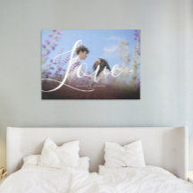 Vintage Burgundy Overlay Casal Photo Love Scriptp