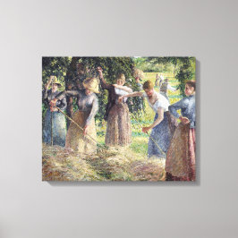 Impressão Em Tela Vintage Camille Pissarro Hay Harvest em Eragny