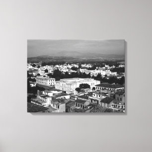 Impressão Em Tela Vintage Grécia Nafplion City