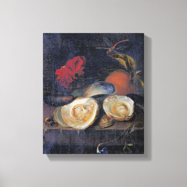 Impressão Em Tela Vintage Jakob Bogdany - Vida Estática (Frente)