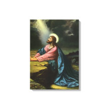 Vintage Jesus Cristo Rezando, Jardim de Gethsemane