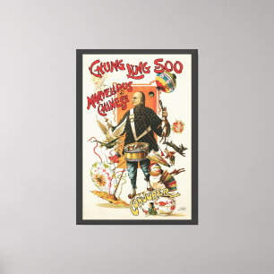 Impressão Em Tela Vintage Magic Poster, Maggie Chung Ling Soo