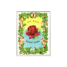 Vintage O Rosa Sem Thorns Cherubs