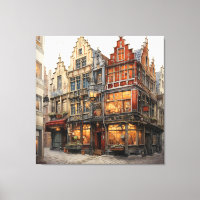 Vintage Old Amsterdam Art