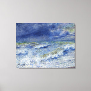 Impressão Em Tela Vintage Pierre Auguste Renoir A Onda