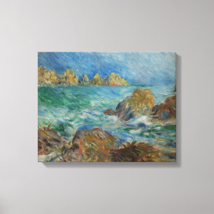 Impressão Em Tela Vintage Pierre Auguste Renoir Marine Guernsey