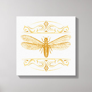 Impressão Em Tela Vintage Termite