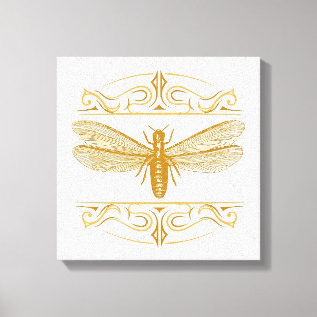 Impressão Em Tela Vintage Termite (Frente)