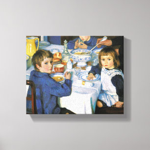 Impressão Em Tela Vintage Zinaida Serebryakova No Brefast