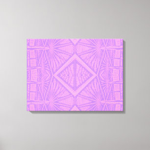 Impressão Em Tela VIOLET LACE - Arte Fractal Digital -
