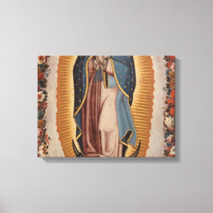 Impressão Em Tela Virgem Guadalupe