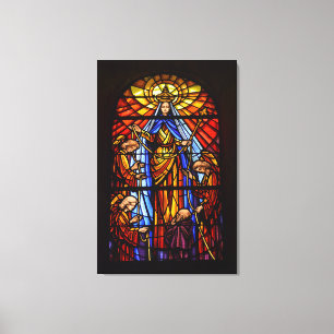 Impressão Em Tela Virgem Maria