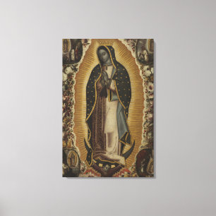 Impressão Em Tela Virgin de Guadalupe