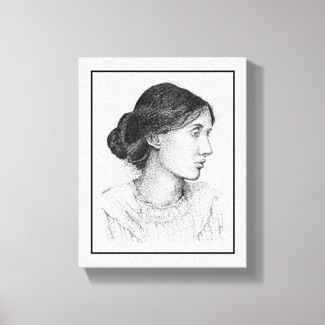 Impressão Em Tela Virginia Woolf 2004 Mark Edward Westerfield (Frente)