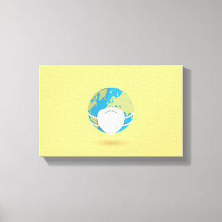 Impressão Em Tela Vírus mundial | Zazzle_Growth.