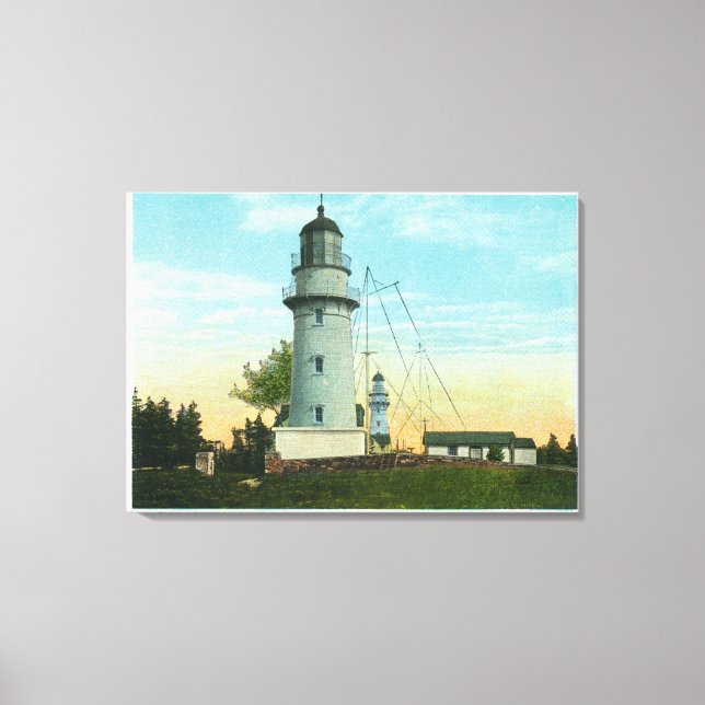 Impressão Em Tela Visão Cênnica do Promenade Ocidental (Frente)