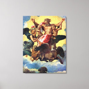 Impressão Em Tela Visão de Ezequiel, pintura de Rafael,