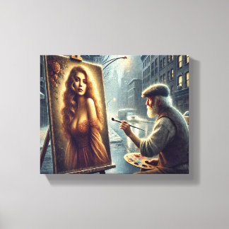 Impressão Em Tela Visão do artista: trazendo a beleza à vida