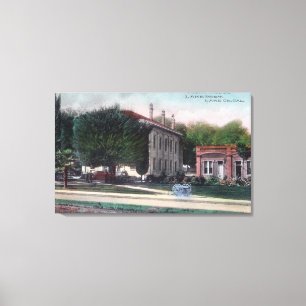 Impressão Em Tela Visão Exterior do Tribunal HouseLakeport, CA