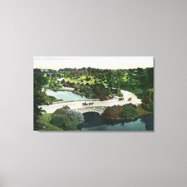 Impressão Em Tela Visão Geral do Franklin Park (Frente)
