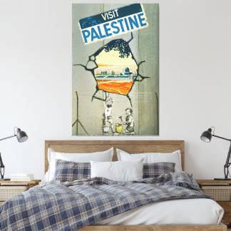 Impressão Em Tela Visit Palestine Beach Boys