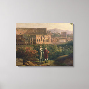 Impressão Em Tela Visita de Johann Wolfgang von Goethe