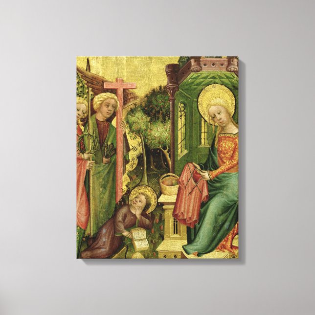 Impressão Em Tela Visita do Anjo, da direita (Frente)