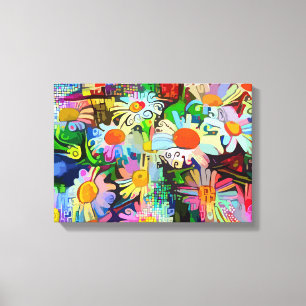 Impressão Em Tela Visitas-  Zazzle_Growth.