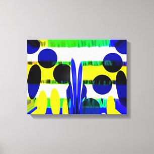 Impressão Em Tela Vislumbres da arte abstrata do futuro