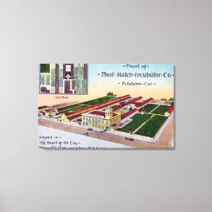 Impressão Em Tela Vista aérea da Incubadora de Obrigação de Hatch Co