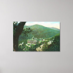 Impressão Em Tela Vista aérea do Hotel Witter Primavera Exterior