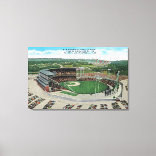 Impressão Em Tela Vista aérea do Milwaukee County Stadium novo