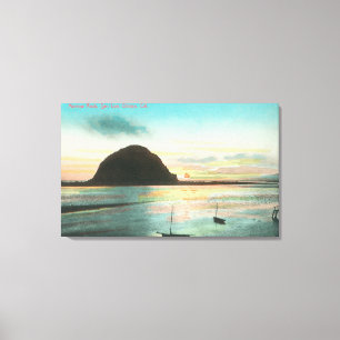 Impressão Em Tela Vista aérea do Morrow Rock e da Baía