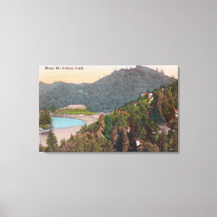 Impressão Em Tela Vista aérea sul de Monte Rio