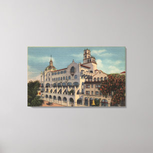 Impressão Em Tela Vista da asa Rotunda na pensão da missão