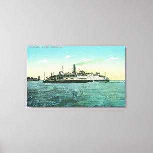 Impressão Em Tela Vista da balsa de Oakland