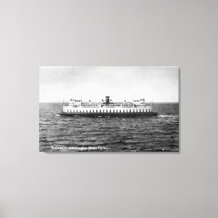 Impressão Em Tela Vista da balsa de Quinault