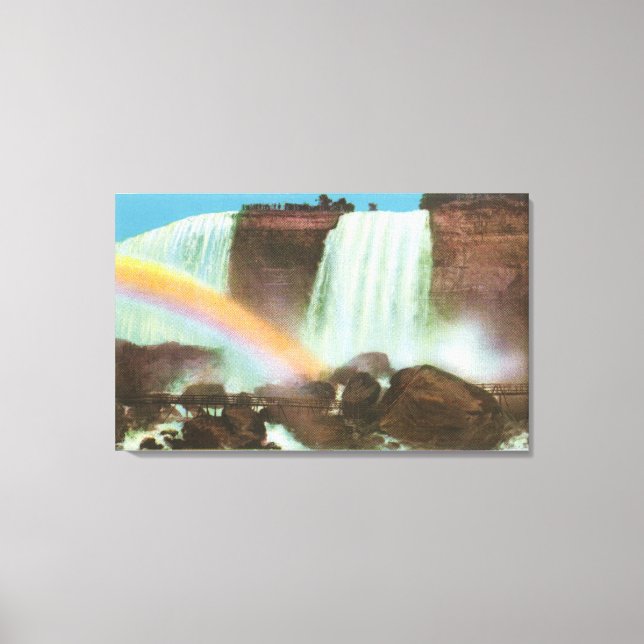 Impressão Em Tela Vista da Caverna dos Ventos (Frente)