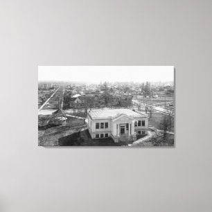 Impressão Em Tela Vista da fotografia de Medford, de Oregon e de