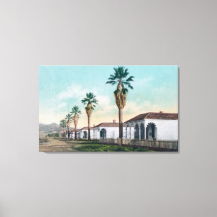 Impressão Em Tela Vista da palma RowCalistoga, CA