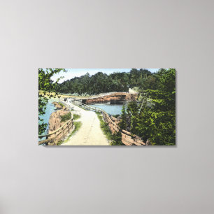 Impressão Em Tela Vista da ponte da ilha de Orr