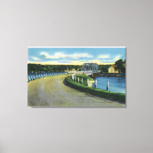 Impressão Em Tela Vista da Ponte Southport